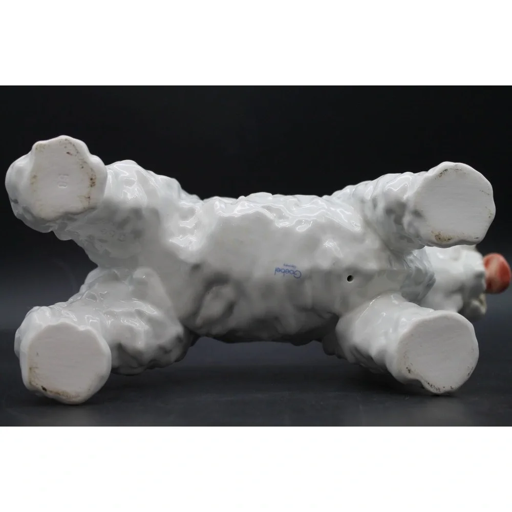 Goebel Germany West Highland Terrier Westie Dog Porcelain Figurine White Terrier